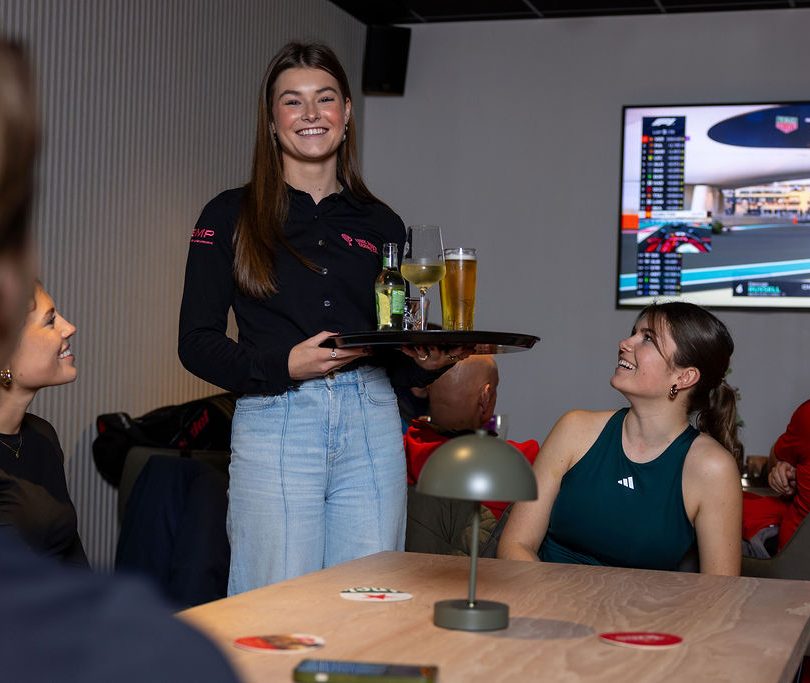 Sportsbar met gezellige sfeer
